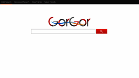 What Gorgor.ir website looked like in 2014 (10 years ago)