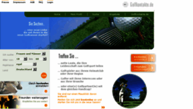 What Golfkontakte.de website looked like in 2014 (10 years ago)