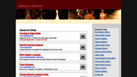 What Glamourfashion.com website looked like in 2014 (10 years ago)