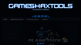 What Gameshaxtools.com website looked like in 2014 (10 years ago)