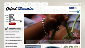 What Giftedmemories.com website looked like in 2014 (10 years ago)