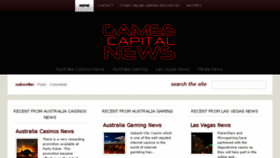 What Gamescapital.com website looked like in 2014 (10 years ago)