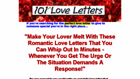 What Greatloveletters.com website looked like in 2014 (10 years ago)
