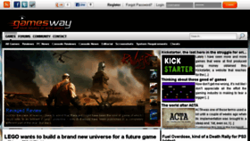 What Gamesway.com website looked like in 2014 (10 years ago)