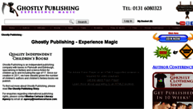 What Ghostlypublishing.co.uk website looked like in 2014 (10 years ago)