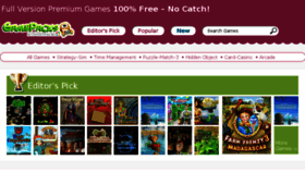 What Gamepacks.com website looked like in 2014 (10 years ago)
