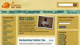 What Goldenbooktraveler.com website looked like in 2014 (10 years ago)