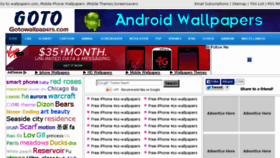 What Gotowallpapers.com website looked like in 2014 (10 years ago)