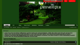 What Gartenrefugium.de website looked like in 2014 (10 years ago)