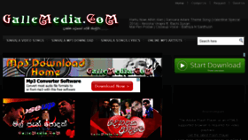 What Gallemedia.com website looked like in 2014 (10 years ago)