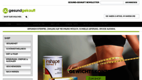 What Gesund-gekauft.ch website looked like in 2014 (10 years ago)
