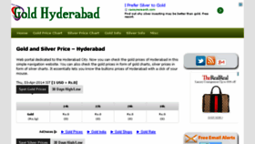 What Goldhyderabad.com website looked like in 2014 (10 years ago)