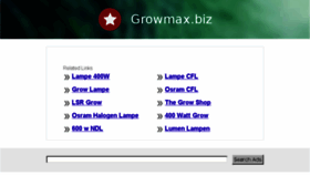What Growmax.biz website looked like in 2014 (10 years ago)