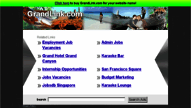 What Grandlink.com website looked like in 2014 (10 years ago)