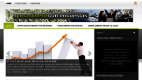 What Ganadineroencuestas.com website looked like in 2014 (10 years ago)
