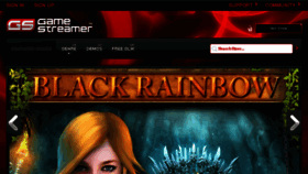 What Gamestreamer.com website looked like in 2014 (10 years ago)