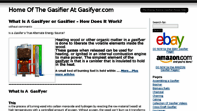 What Gasifyer.com website looked like in 2014 (10 years ago)
