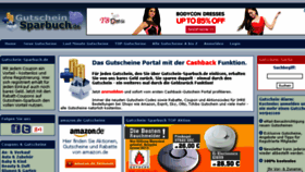 What Gutschein-sparbuch.de website looked like in 2014 (10 years ago)