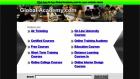 What Global-academy.com website looked like in 2014 (10 years ago)