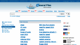What General-files.com website looked like in 2014 (10 years ago)