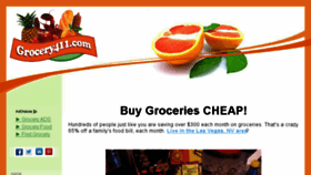 What Grocery411.com website looked like in 2014 (10 years ago)