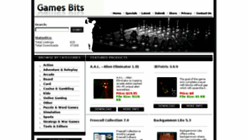 What Gamesbits.com website looked like in 2014 (10 years ago)