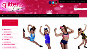What Glitteranddance.com.au website looked like in 2014 (10 years ago)