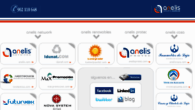 What Grupoanelis.com website looked like in 2014 (10 years ago)