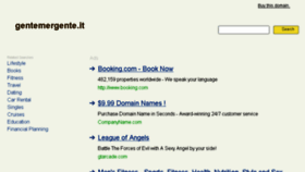 What Gentemergente.it website looked like in 2014 (9 years ago)