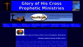 What Gloryofhiscross.org website looked like in 2014 (9 years ago)