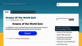 What Generalknowledgegk.com website looked like in 2014 (11 years ago)