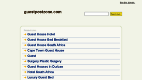 What Guestpostzone.com website looked like in 2014 (9 years ago)