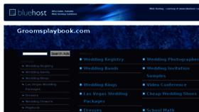 What Groomsplaybook.com website looked like in 2014 (9 years ago)
