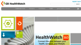 What Gbhealthwatch.com website looked like in 2014 (9 years ago)