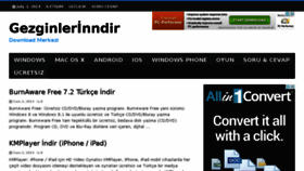 What Gezginlerinndir.com website looked like in 2014 (9 years ago)