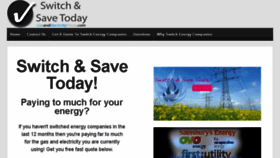 What Gasandelectricitysuppliers.com website looked like in 2014 (9 years ago)