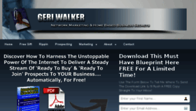 What Geriwalker.com website looked like in 2014 (9 years ago)