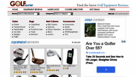 What Golfsumer.com website looked like in 2014 (10 years ago)