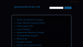 What Gospeladoracao.net website looked like in 2014 (9 years ago)