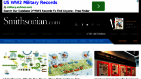 What Gosmithsonian.com website looked like in 2014 (9 years ago)