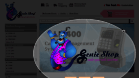 What Genieshop.in website looked like in 2014 (9 years ago)