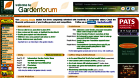 What Gardenforum.co.uk website looked like in 2014 (9 years ago)
