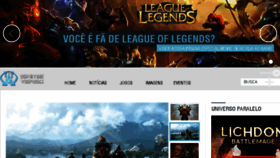 What Gameverso.com.br website looked like in 2014 (9 years ago)
