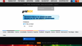 What Gridbox.com.br website looked like in 2014 (9 years ago)