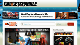 What Gadgetsparkle.com website looked like in 2014 (9 years ago)