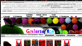What Galerie-contemporaine.com website looked like in 2014 (9 years ago)