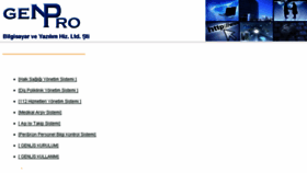 What Genpro.com.tr website looked like in 2014 (9 years ago)