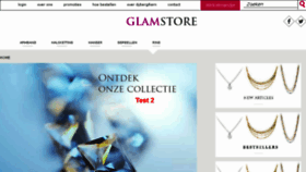 What Glamstore.com website looked like in 2014 (9 years ago)