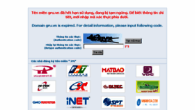 What Gru.vn website looked like in 2014 (9 years ago)