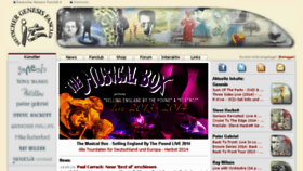 What Genesis-fanclub.de website looked like in 2014 (9 years ago)